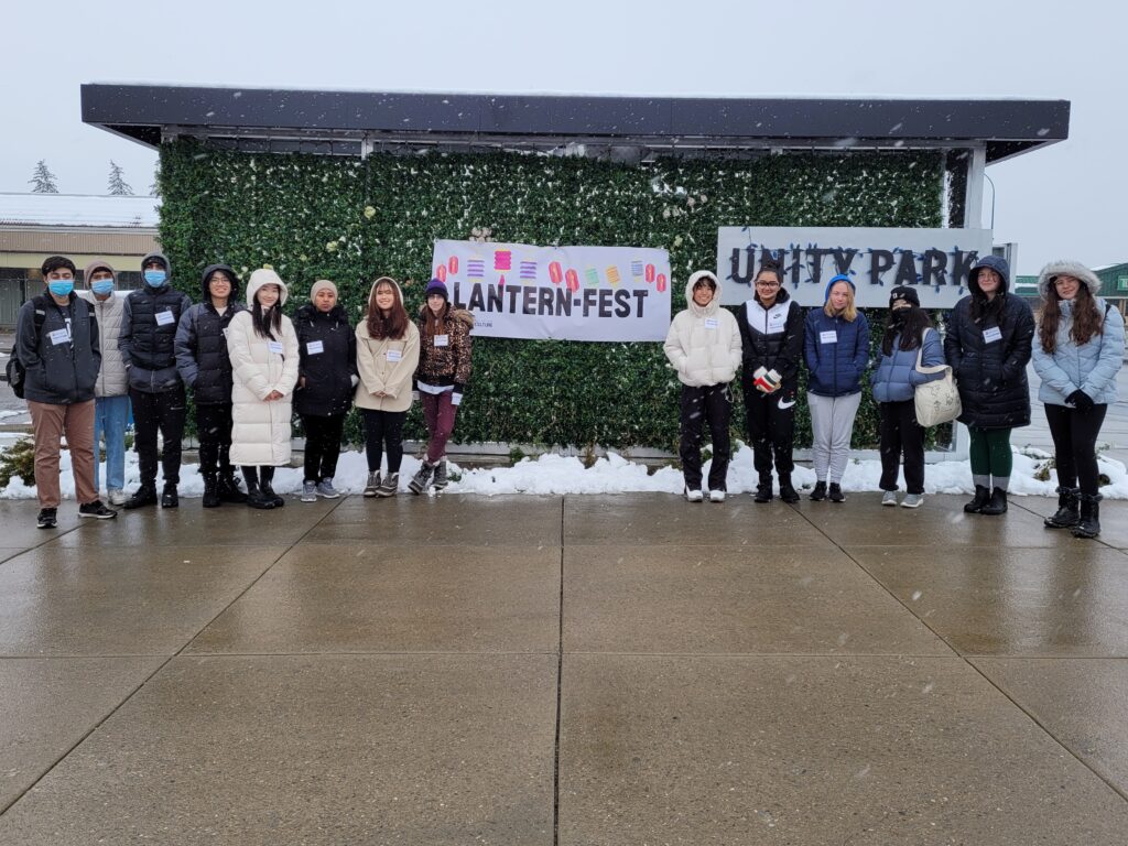 Volunteers at Lantern-Fest